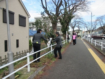 写真：座間駅周辺清掃活動4