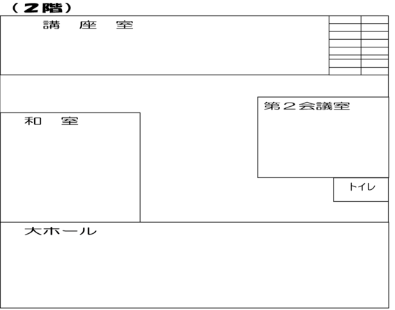 イラスト：施設図2階