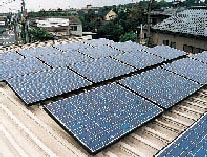 写真：住宅用太陽光発電設備