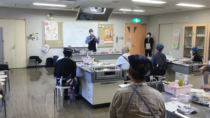 写真：カジ男養成講座の様子