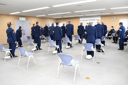 写真:激励式