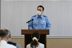 写真:山田署長