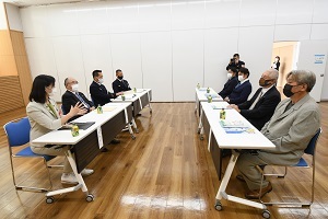 写真：懇談会