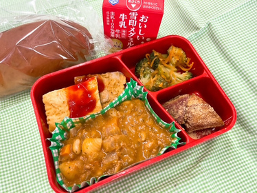 写真：4月18日（金曜日）学校給食