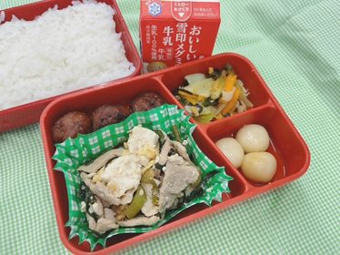 写真：6月24日（火曜日）の学校給食
