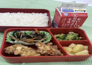 写真：6月4日（水曜日）学校給食