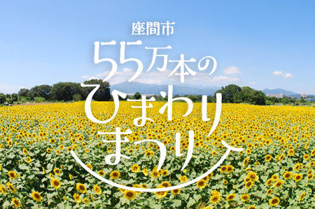 画像：座間市ひまわりまつり