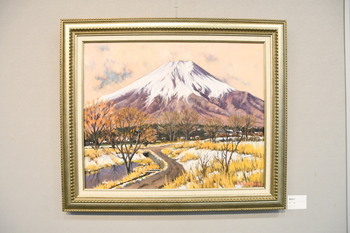 写真：展示作品「春未だ」