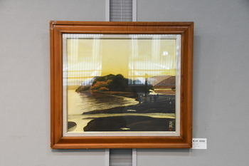 写真：展示作品「奥の洲（琵琶湖）」