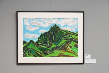 写真：展示作品「八ヶ岳風景」