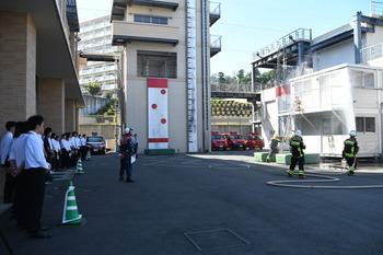 写真：部隊活動想定訓練の様子2