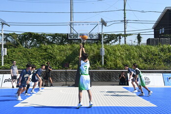 写真：3x3バスケット大会