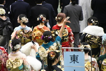 写真:抽選会の様子1