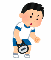 画像:握力測定のイメージイラスト
