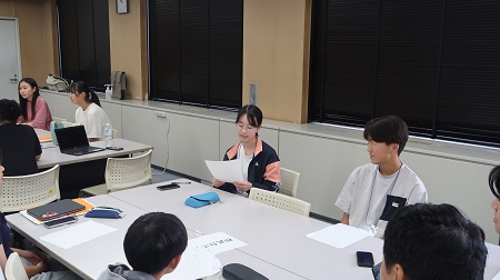 写真：英会話の様子