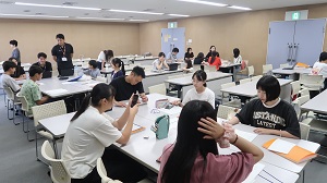 写真：受入最終準備の様子2