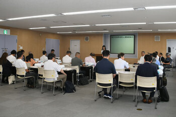 写真：夏の交通事故防止運動激励式の様子