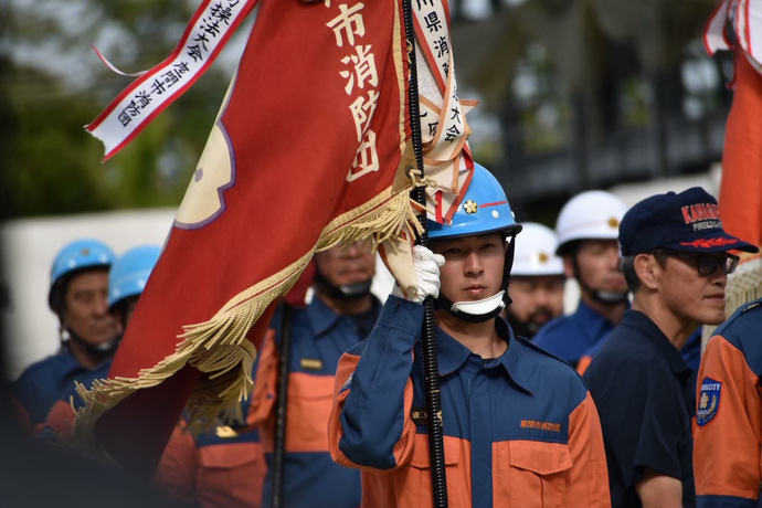 写真：第3分団第3部所属　木村　拓大